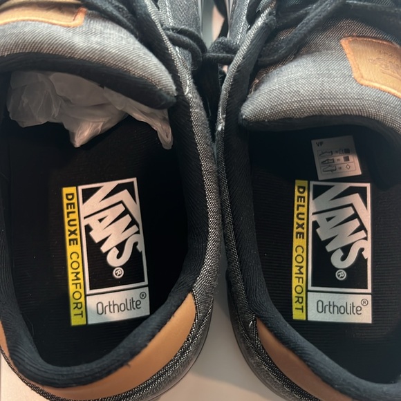 Brand new Vans, never worn. Bought for my son but he’ll only wear crocs. :/ - Picture 3 of 10